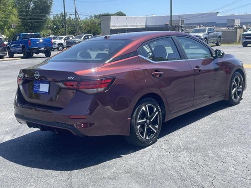 Rosewood Metallic 2024 Nissan Sentra SV