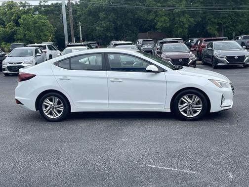 Quartz White Pearl 2020 Hyundai ELANTRA SEL