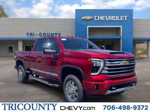 Radiant Red 2026 Chevrolet Silverado 2500 High Country