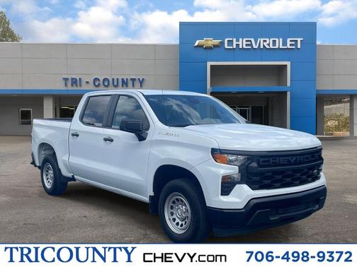 Summit White 2022 Chevrolet Silverado 1500 WT
