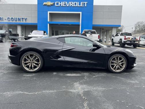 Black 2026 Chevrolet Corvette Stingray w/3LT