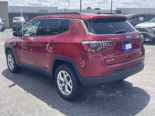 Red 2025 Jeep Compass Latitude