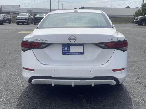 Cloud White 2024 Nissan Sentra SV