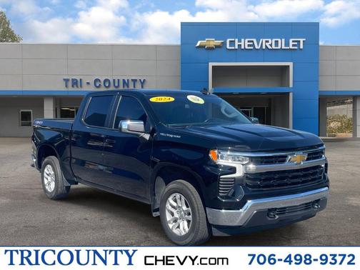 Black 2024 Chevrolet Silverado 1500 LT