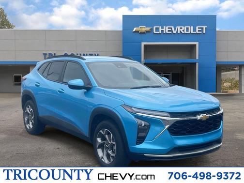 Marina Blue 2025 Chevrolet Trax LT