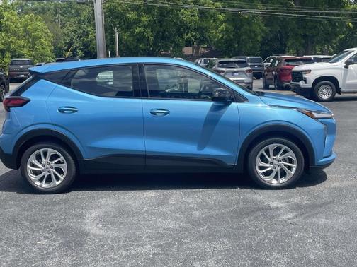 Blue 2027 Chevrolet Bolt LT
