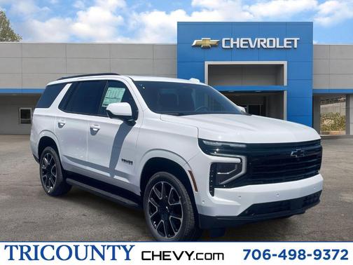 Summit White 2026 Chevrolet Tahoe RST