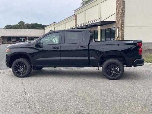 Black 2026 Chevrolet Silverado 1500 Custom Trail Boss
