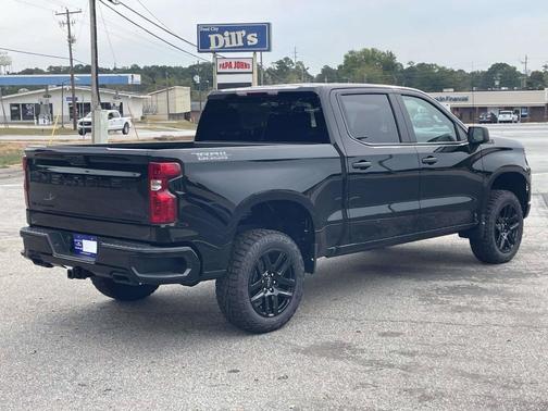 Black 2026 Chevrolet Silverado 1500 Custom Trail Boss