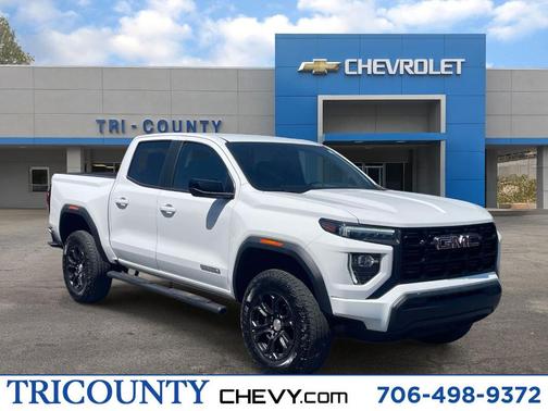 Summit White 2023 GMC Canyon Elevation