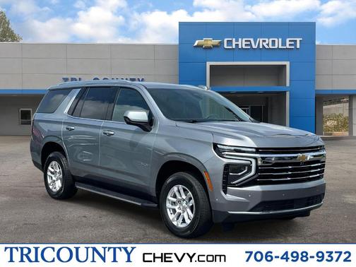 Sterling Gray Metallic 2025 Chevrolet Tahoe LT