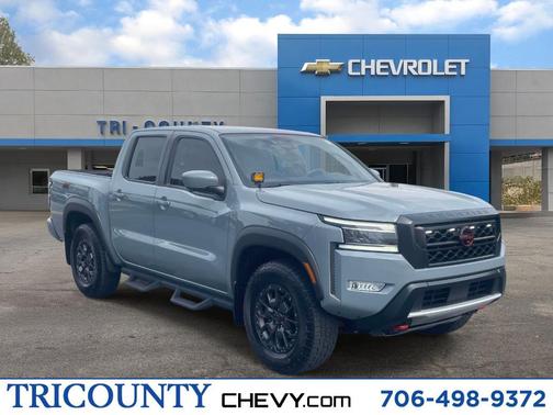 Boulder Gray Metallic 2024 Nissan Frontier PRO-4X