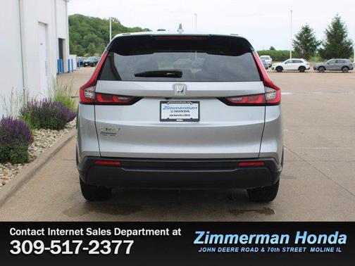 Silver 2024 Honda CR-V EX AWD