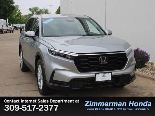 Silver 2024 Honda CR-V EX AWD