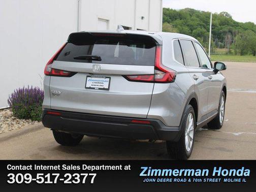 Silver 2024 Honda CR-V EX AWD