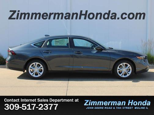 Meteorite Gray Metallic 2026 Honda Accord LX 1.5T