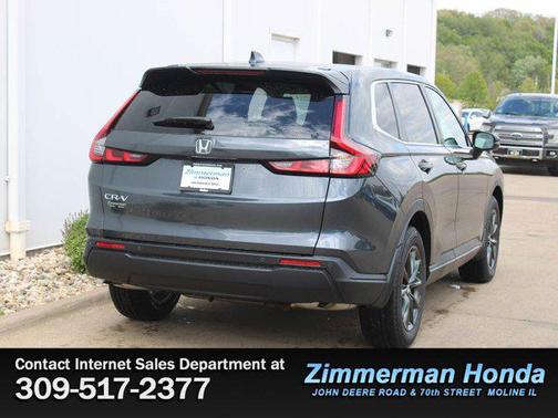 Gray 2026 Honda CR-V EX-L AWD