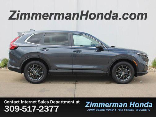 Gray 2026 Honda CR-V EX-L AWD