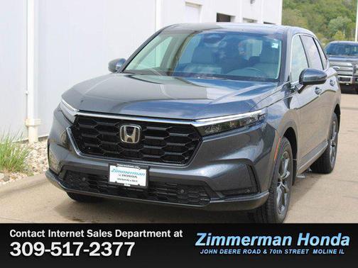Gray 2026 Honda CR-V EX-L AWD