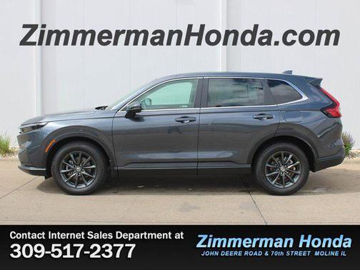 Gray 2026 Honda CR-V EX-L AWD