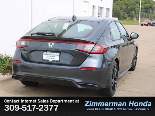 Meteorite Gray Metallic 2026 Honda Civic Sport