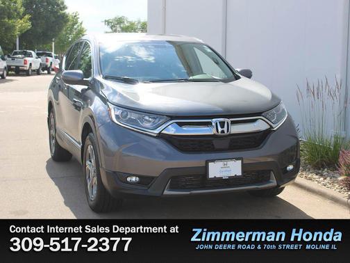 Gray 2019 Honda CR-V EX