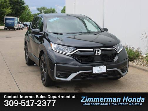 Crystal Black Pearl 2021 Honda CR-V AWD EX-L