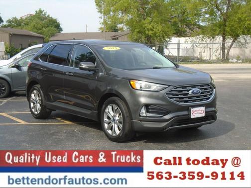 Magnetic Metallic 2019 Ford Edge Titanium