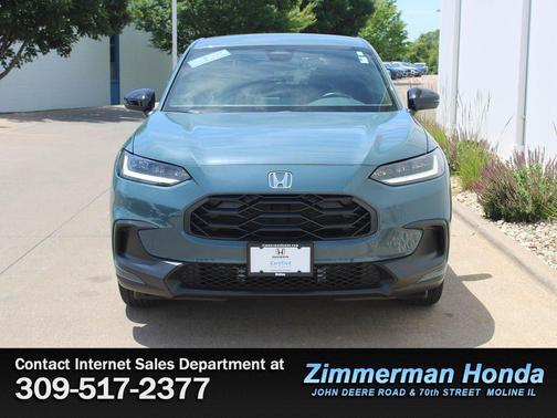 Blue 2024 Honda HR-V AWD Sport