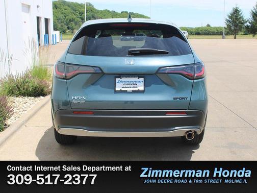 Blue 2024 Honda HR-V AWD Sport