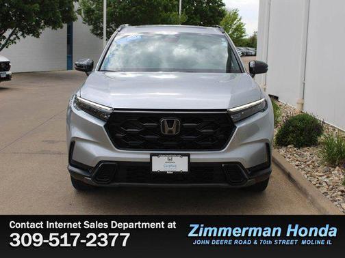 Lunar Silver Metallic 2024 Honda CR-V Hybrid Sport AWD