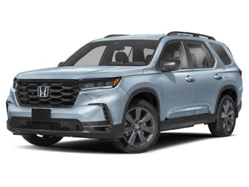 Platinum White Pearl 2025 Honda Pilot Sport