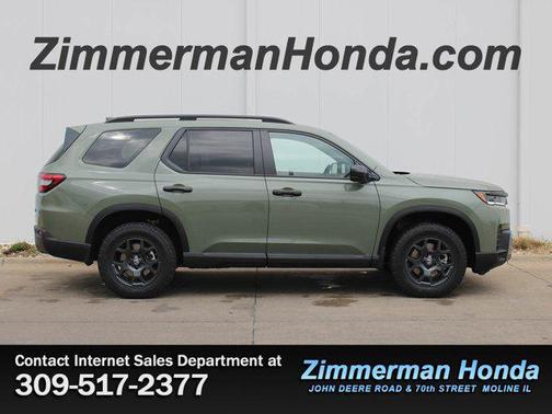 Ash Green Metallic 2026 Honda Pilot TrailSport