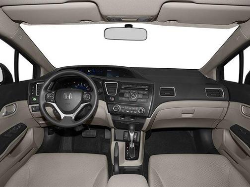 Crystal Black Pearl 2013 Honda Civic LX