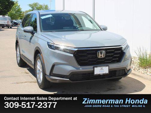Gray 2024 Honda CR-V EX AWD