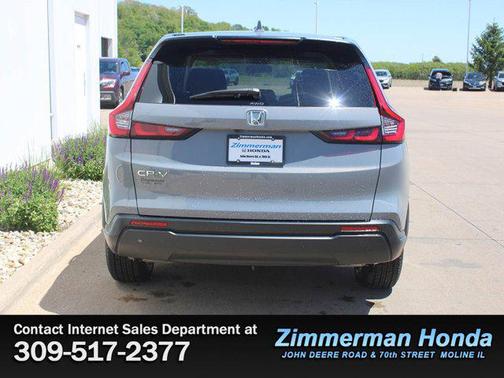 Gray 2024 Honda CR-V EX AWD