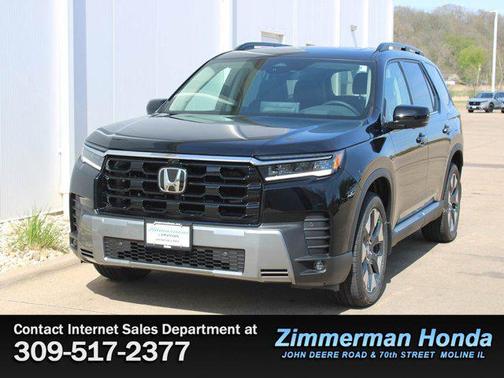 Crystal Black Pearl 2026 Honda Pilot Elite