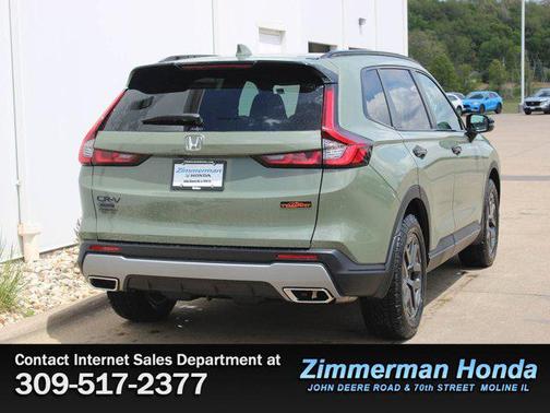 Ash Green Metallic 2026 Honda CR-V Hybrid TrailSport AWD