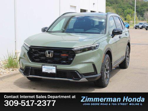 Ash Green Metallic 2026 Honda CR-V Hybrid TrailSport AWD