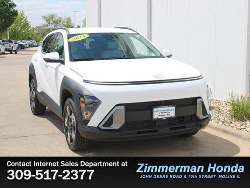Atlas White 2024 Hyundai KONA SEL