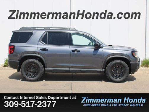 Gray 2026 Honda Passport AWD TrailSport Elite Blackout