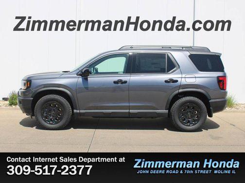 Gray 2026 Honda Passport AWD TrailSport Elite Blackout