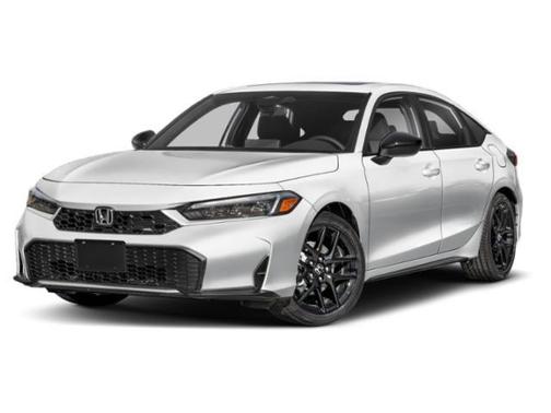 Platinum White Pearl 2026 Honda Civic Hybrid Sport