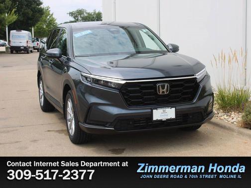 Gray 2024 Honda CR-V EX-L AWD
