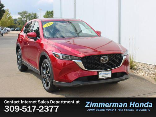 Soul Red Crystal Metallic 2022 Mazda CX-5 2.5 S Premium Plus Package