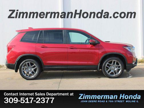 Radiant Red Metallic II 2023 Honda Passport AWD EX-L