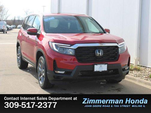 Radiant Red Metallic II 2023 Honda Passport AWD EX-L