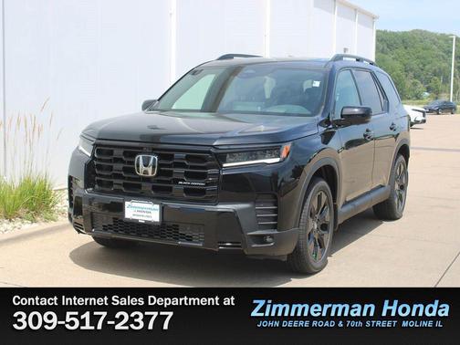 Crystal Black Pearl 2026 Honda Pilot Black Edition