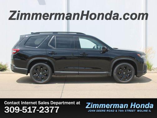 Crystal Black Pearl 2026 Honda Pilot Black Edition