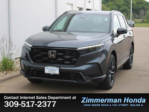 Gray 2026 Honda CR-V Hybrid Sport-L AWD